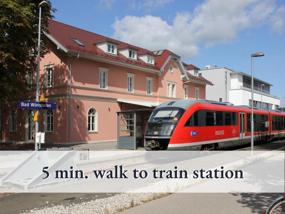Tolle Zweiraum-Ferienwohnung In Bester Lage L Innenstadtnaehe L 1 Minute Zum Bahnhof L Tv L Free-Wlan L Keine Kueche L Willkommen Im Hallo!-Apartment 4 باد ووريشهوفن المظهر الخارجي الصورة